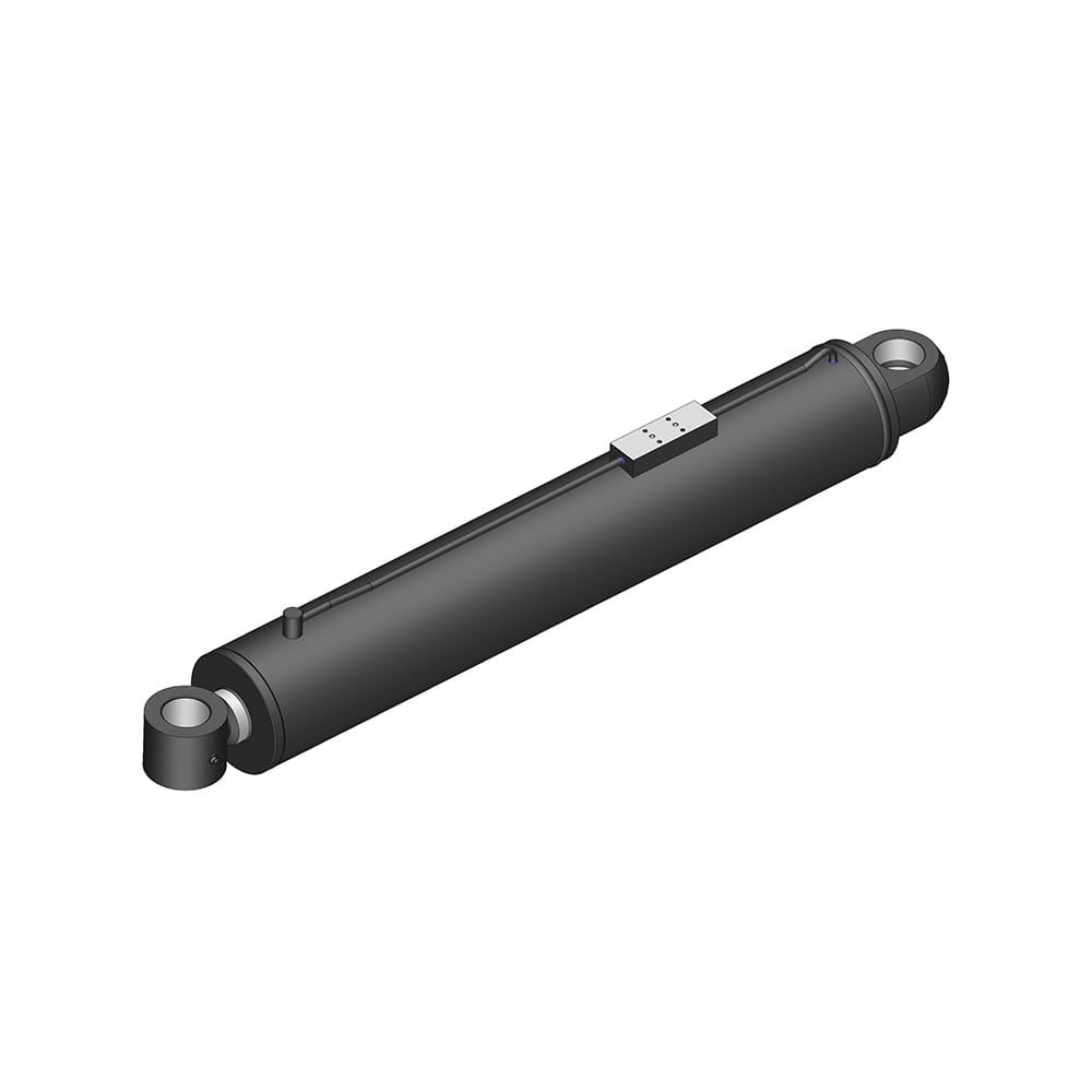 การตรวจสอบสะพานยานพาหนะไฮดรอลิกแขนหลัก Luffing กระบอกสูบ