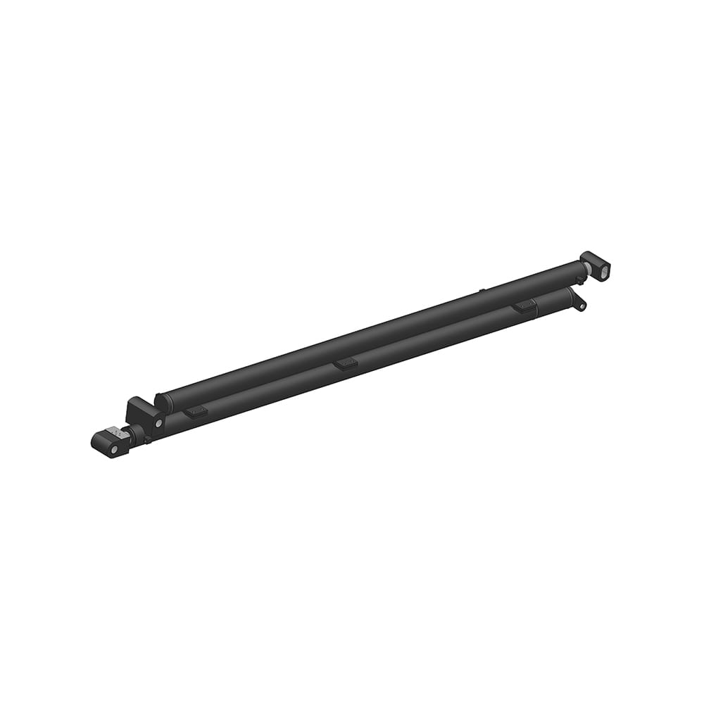 รถบรรทุกพ่วงไฮดรอลิกยกทรงกระบอกกล้องโทรทรรศน์